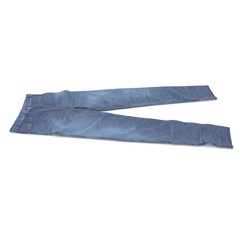 Blue jeans isolated in white. 3D illustration