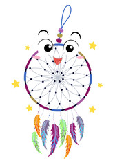 Mascot Dream Catcher Illustration