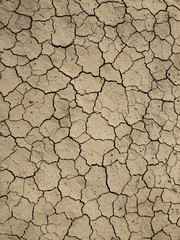 cracks on the soil and inefficiency