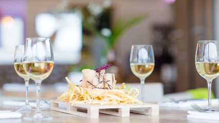 Entrée foie gras 