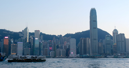 Fototapeta premium Hong Kong skyline