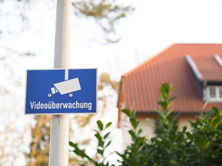 Videoüberwachung, Gebäudeschutz, Sicherheit Konzept