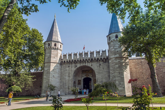 Istanbul, Turkey, 4 July 2007: Topkapi Palace