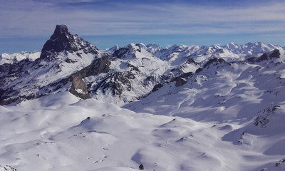 SNOW IN THE MOUNTAINS