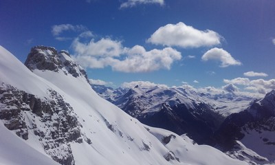 SNOW IN THE MOUNTAINS