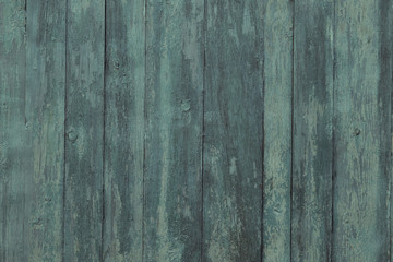 old green painted wooden board