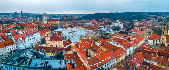 Fototapeta premium VILNIUS, LITHUANIA - Vilnius old city