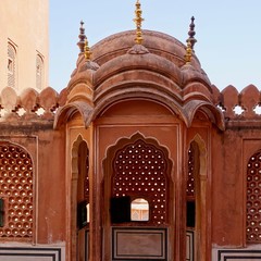 Palast der Winde, Hawa Mahal in Jaipur, Rajasthan