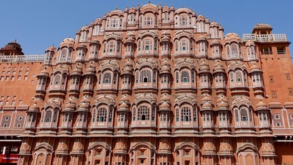 Palast der Winde, Hawa Mahal in Jaipur, Rajasthan