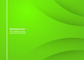 Fototapeta premium Abstract green background with copy space for white text. Modern template design for cover, brochure, web banner and magazine.