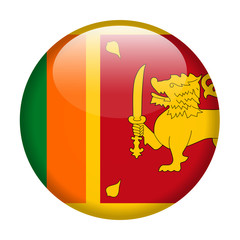 Sri Lanka Flag Vector Round Icon