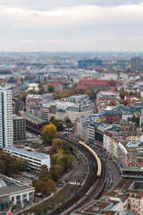 Fototapeta na wymiar A view of Berlin