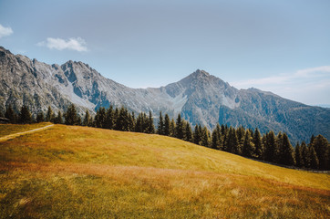 Herbsstimmung in den Dolomiten, Italien