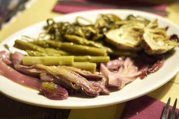 Preserving Vegetables in Olive Oil