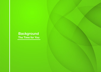 Abstract green background with copy space for white text. Modern template design for cover, brochure, web banner and magazine.