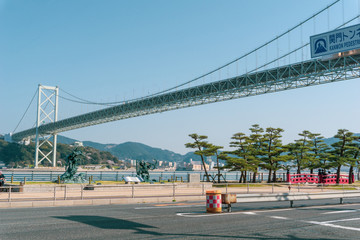関門橋の風景