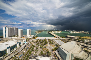 Tormenta en MiamiBeach