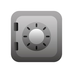 safe box finance security icon vector illustration design