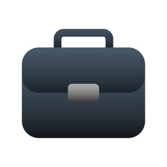 portfolio briefcase isolated icon vector illustration design