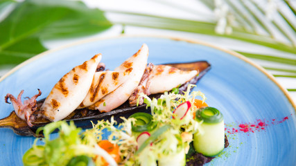 assiette exotique