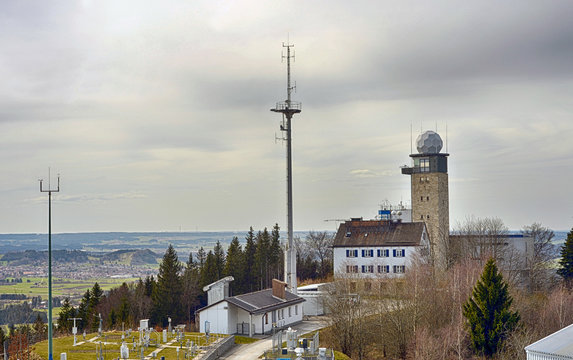 Wetterstation Hohenpei&szlig;enberg Bayern