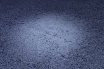 concrete floor, focused - rendered illustration