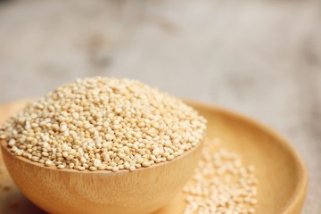 heap organic quinua seeds