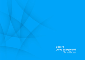 Abstract blue background with copy space for text.