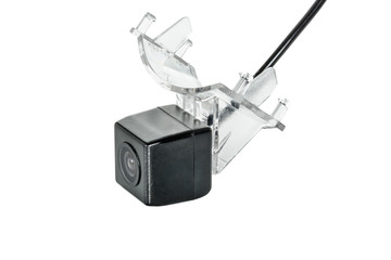 car rear view camera with a transparent plafond