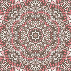 Abstract vintage ethnic seamless pattern