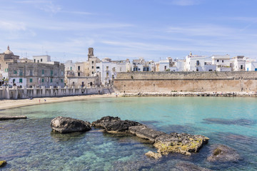 Obraz premium Panoramiczny widok na Monopoli we Włoszech