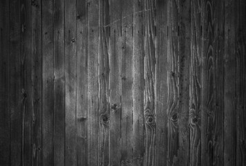 Obraz premium Wooden boards background in black and white