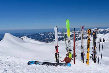 Gordijnen alps winter sport Hoher Ifen Austria   © artepicturas