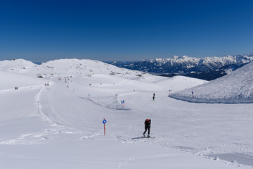 alps winter sport Hoher Ifen Austria  