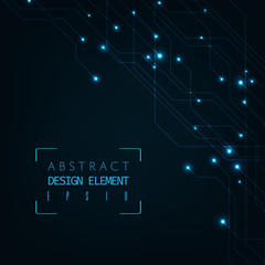 Obraz premium Abstract technology background