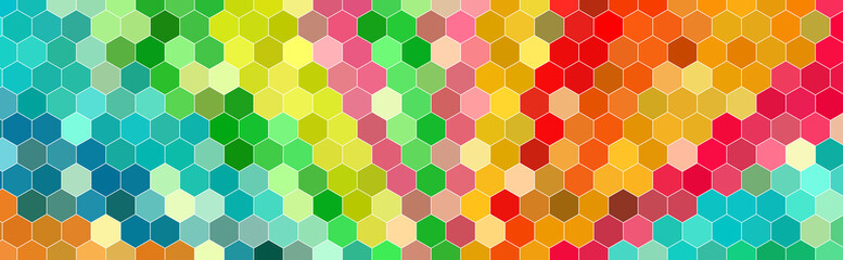 hexagon abstract background