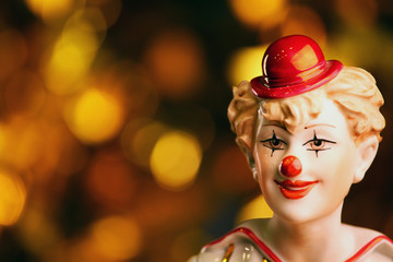 Clown Porcelain Figure Studio 
