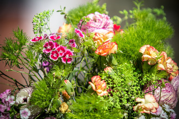 Colorful flower bouquet