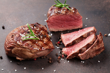 Grilled fillet steak