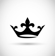 Crown vector icon