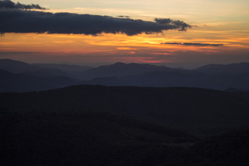 North Carolina Mountain Sunset