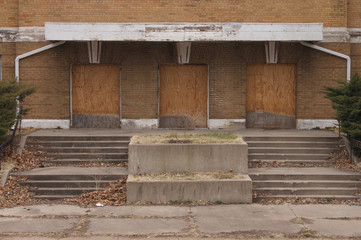 Church Steps Abandoned 