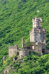 Burg Sooneck zwischen Bingen und Bacharach am Rhein, Rheinland-Pfalz