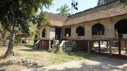 Fototapeta na wymiar architecture in battambang