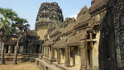 Fototapeta premium afternoon at angkor wat temple