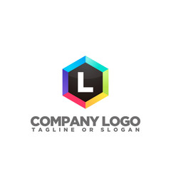 L LETTER LOGO TEMPLATE