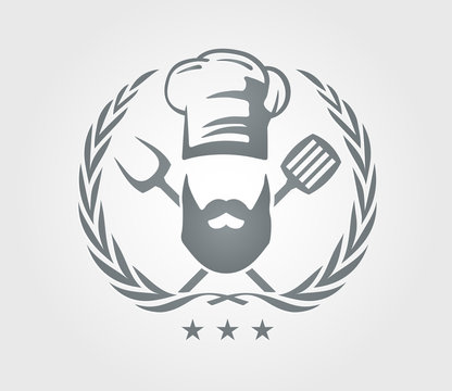 Cooking grill logo