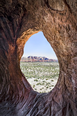 Room with a View - Robbers Roost or Shamans Cave near Sedona, Arizona