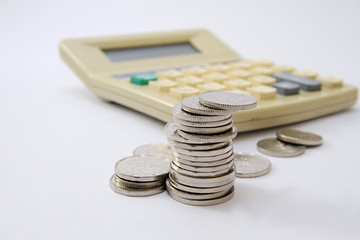 money with calculator