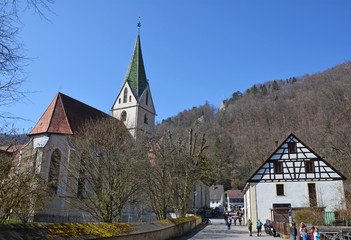 Fototapeta na wymiar Kloster Blaubeuren, Bayern